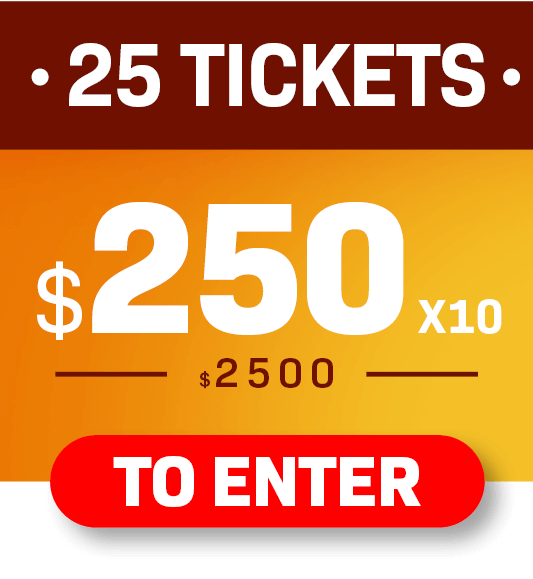 25 Tickets — $2,500.00