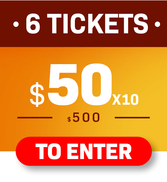 6 Tickets — $500.00